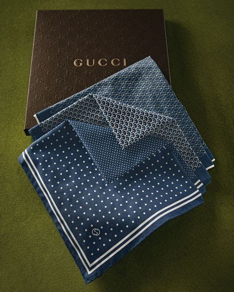 gucci pocket square.